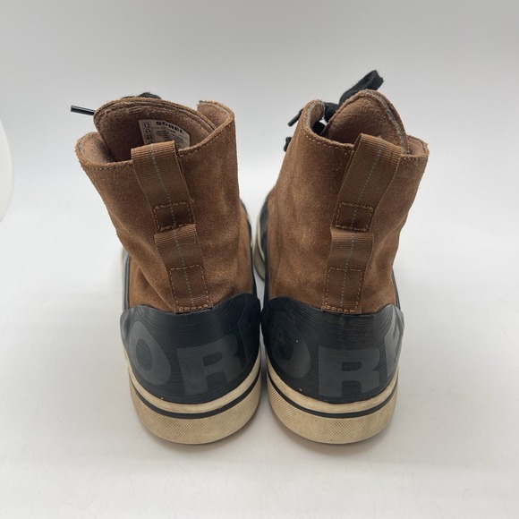 Sorel Cheyanne Metro II Boots Mens 12 NM4986-242 Brown Waterproof Lace Up Shoes - Picture 4 of 10